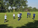 Mini Toernooitje op Sportpark Het Springer met S.K.N.W.K. JO7 en De Jonge Spartaan JO7 (153/174)